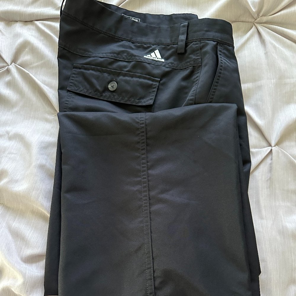 Adidas Black Men's Golf Pants - Climate - Worn Once 36x32